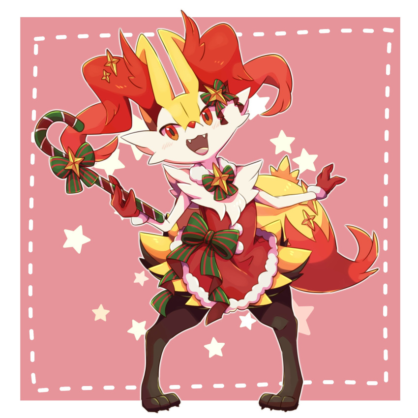 1girl, :3, animal_ear_fluff, animal_ears, blush, border, bow, bowtie