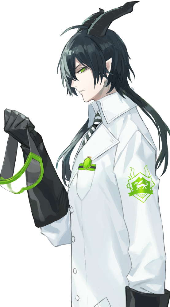 1boy, bangs, black_gloves, black_hair, buttons, chorefuji, eyelashes, gloves
