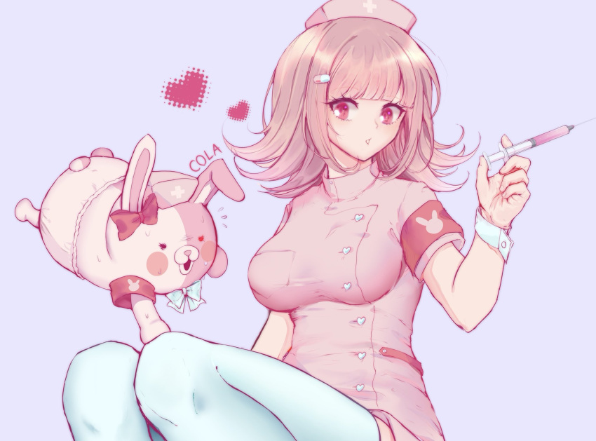 1girl, :o, alternate_costume, armband, bangs, blunt_bangs, breasts, c01a_(cola)