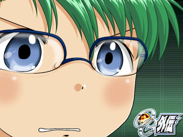 face, glasses, green_hair, gununu, raji_montoya, super_robot_wars, super_robot_wars_original_generation