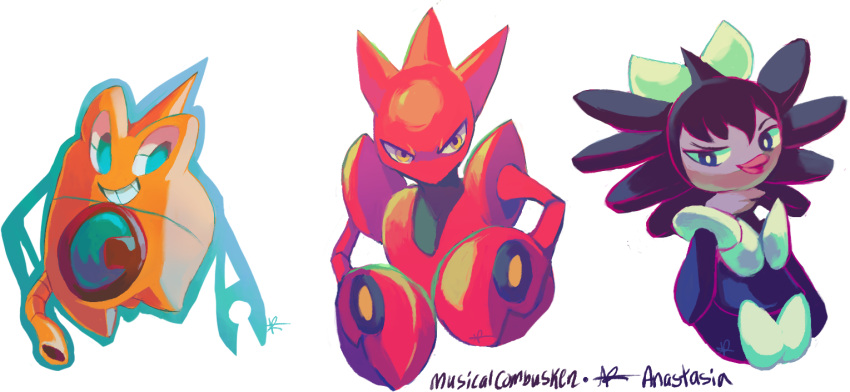 blue_eyes, commentary, commission, english_commentary, gen_2_pokemon, gen_4_pokemon, gen_5_pokemon, gothitelle