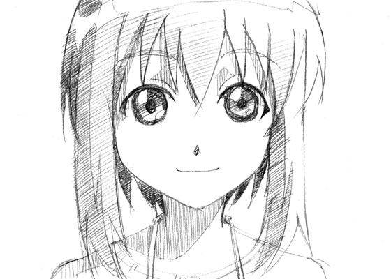 gofu, monochrome, nagasumi's_mother, nagasumi's_mother, seto_no_hanayome, sketch, traditional_media