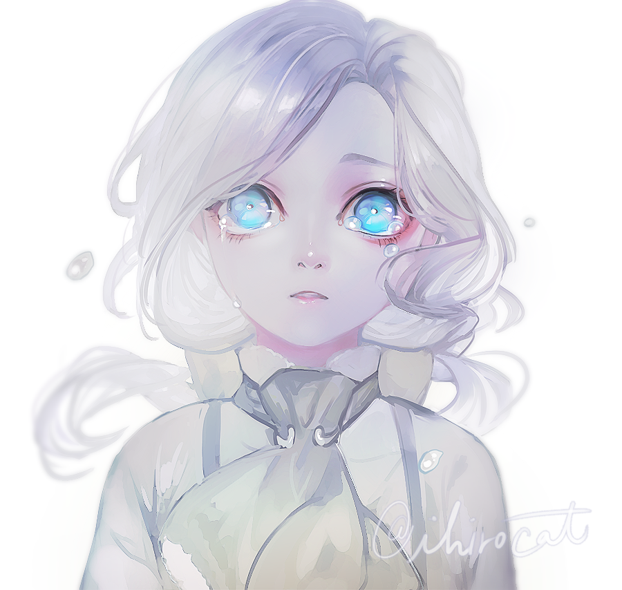 1boy, artist_name, blue_eyes, blurry, blurry_background, bow, child, cravat