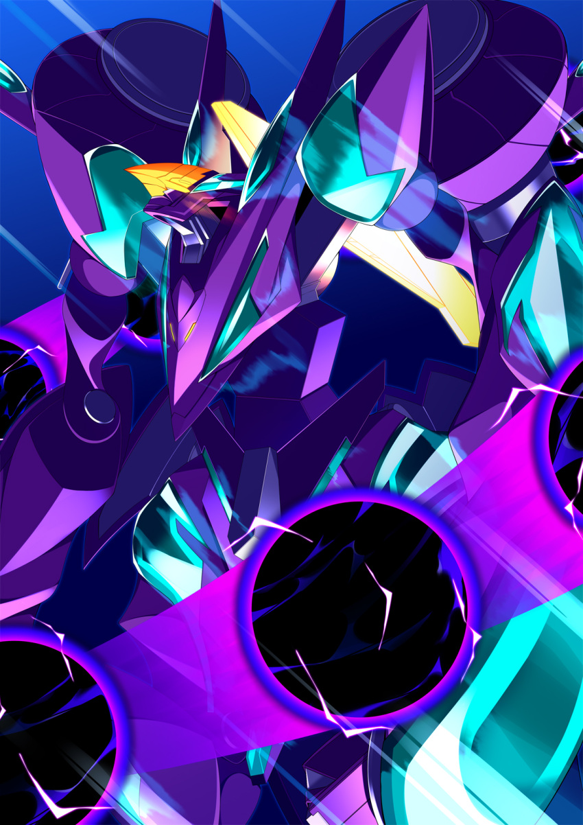 from_side, highres, joints, looking_up, mark_nicht, mate_(oktavia1121), mecha, motion_lines