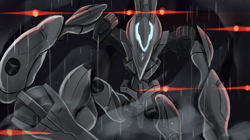 black_background, glowing, highres, holding, holding_sword, holding_weapon, kneeling, kurowassan