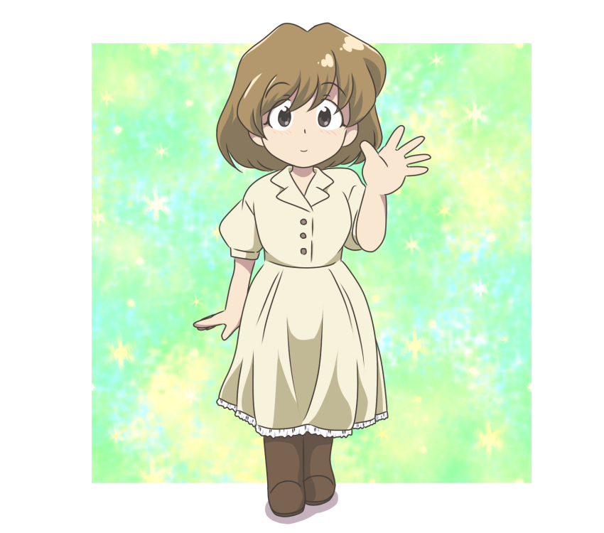 1girl, agent_aika, ai_(agent_aika), aika_(series), alternate_costume, black_delmo, blonde_hair, boots