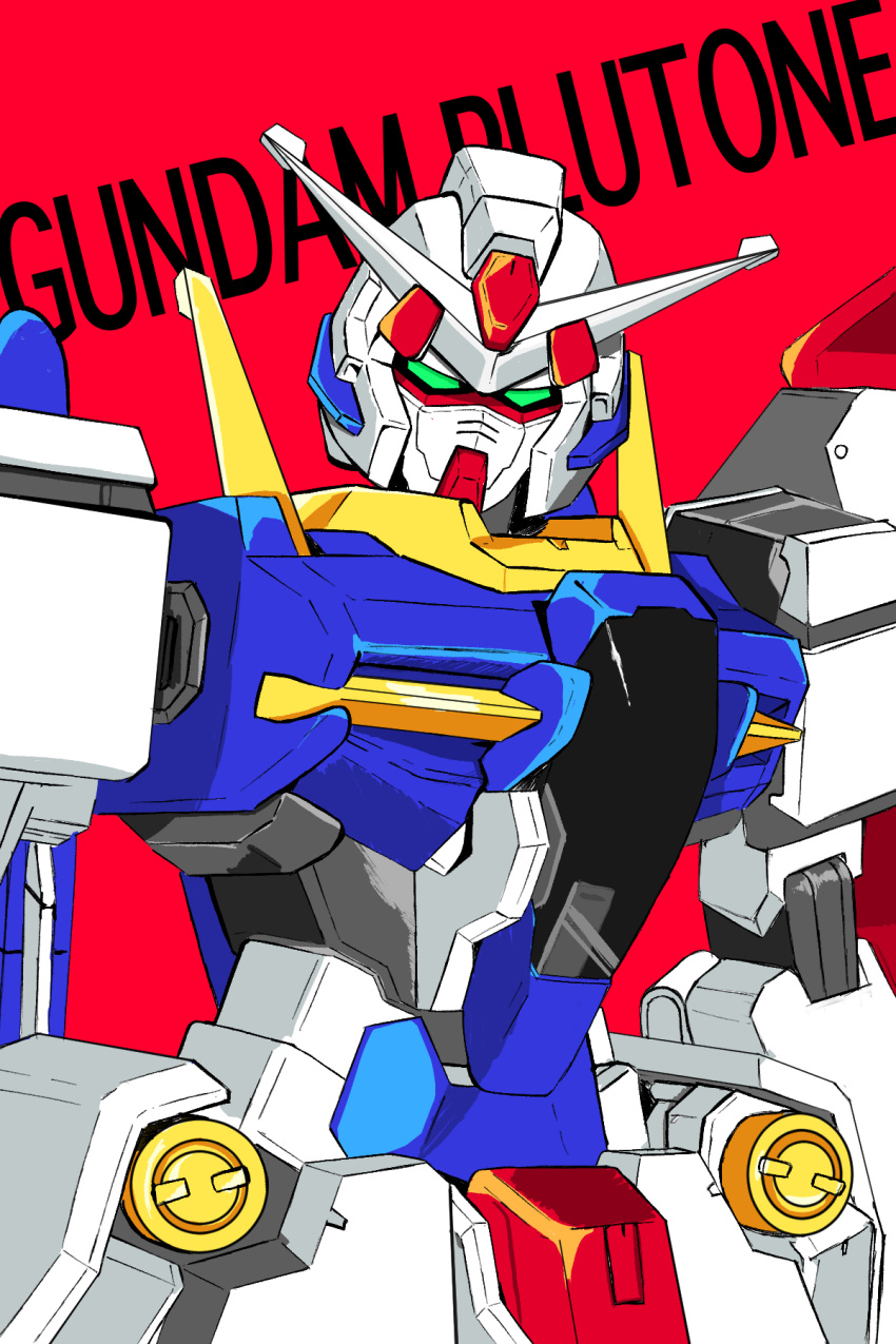 character_name, green_eyes, gundam, gundam_00, gundam_00p, gundam_plutone, head_tilt, highres