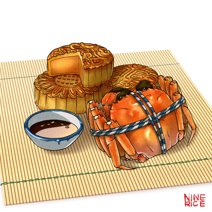 absurdres, animal, bound, crab, crustacean, food, food_focus, highres