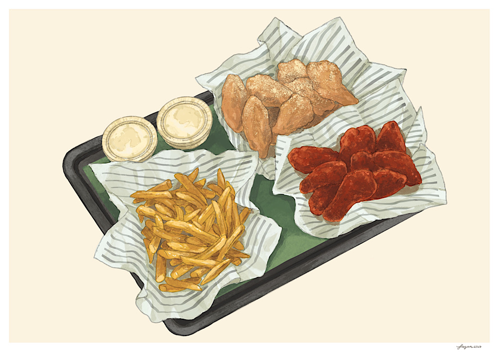 bird, chicken, chicken_(food), chicken_leg, fajar_kurniawan, food, food_focus, french_fries