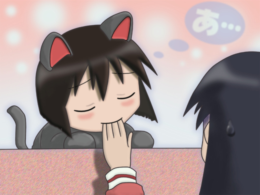 aida_kaori, animal_ears, azumanga_daioh, catgirl, sakaki
