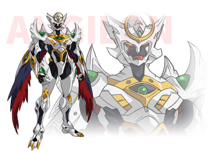 alien, angilon, character_name, clenched_hand, highres, looking_ahead, mecha, no_humans