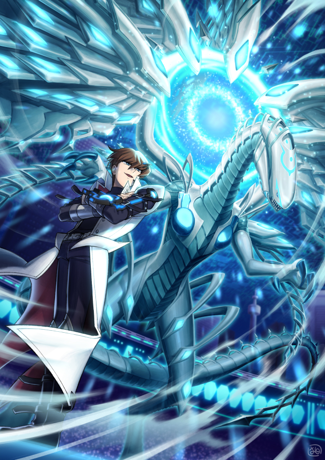 1boy, bangs, black_shirt, blue_eyes, boots, brown_hair, claws, coat