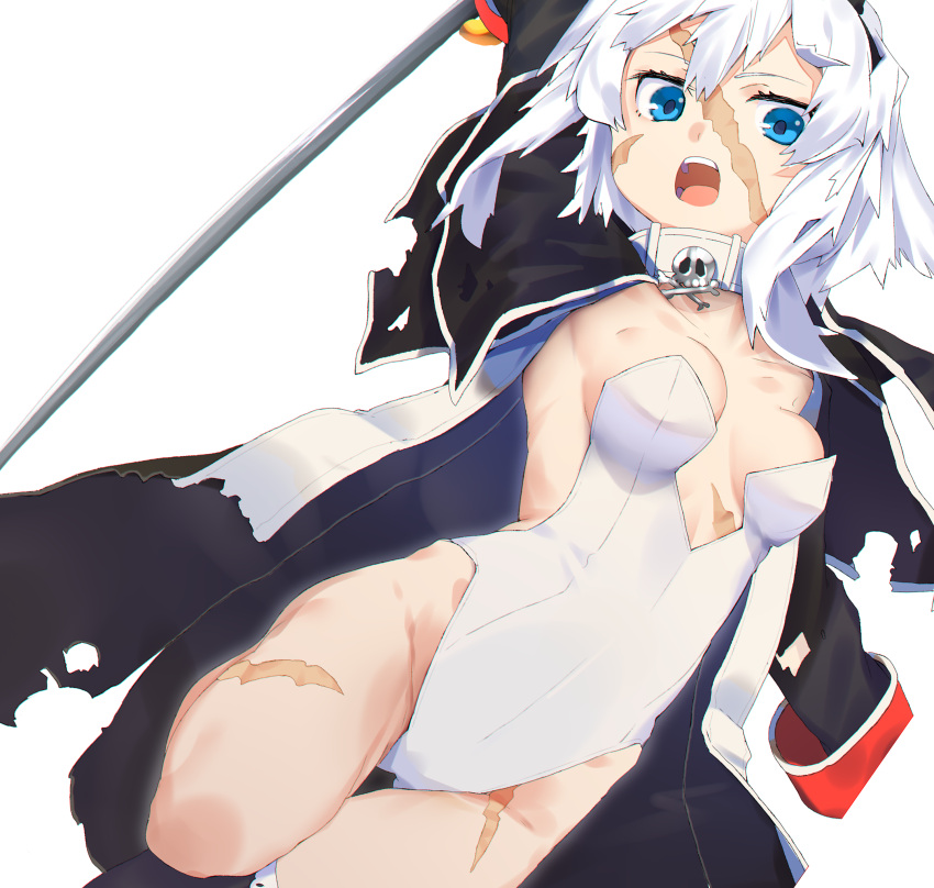 1girl, absurdres, blue_eyes, breasts, fate/grand_order, fate_(series), highres, long_coat
