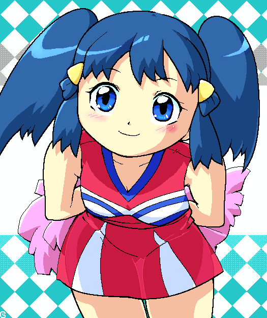 blush, cheerleader, g-sun, pokemon, smile