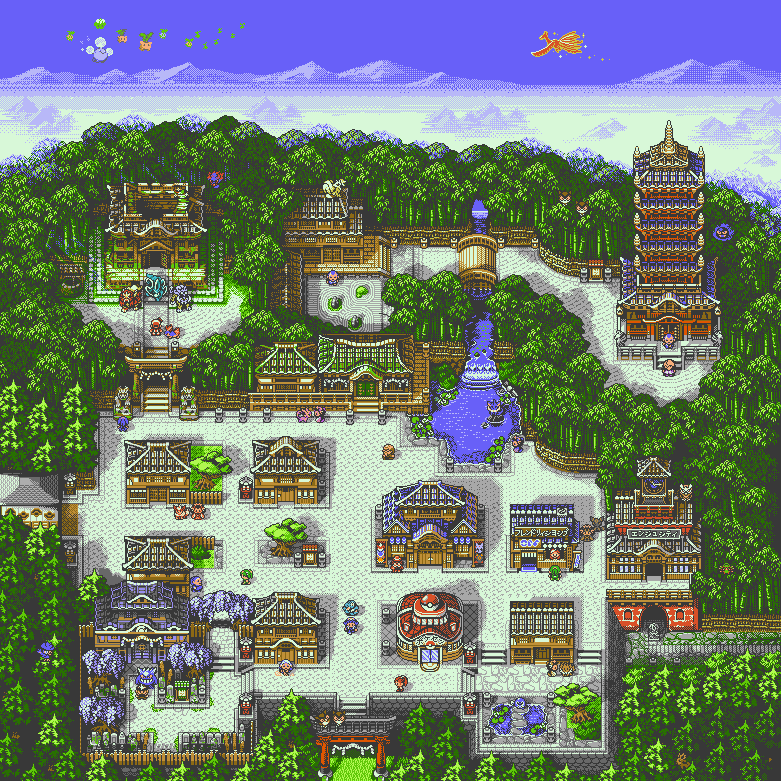 6+boys, 6+girls, arch, building, bush, clock, clock_tower, commentary