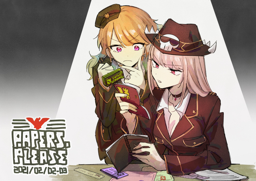 aaanecooo, absurdres, bangs, dated, hat, highres, hololive, hololive_english