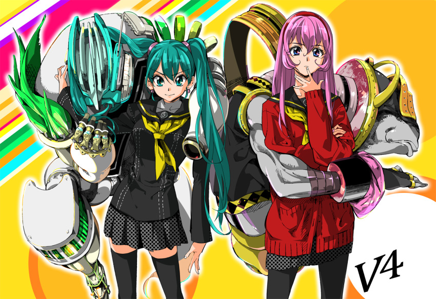 amagi_yukiko_(cosplay), aqua_eyes, aqua_hair, blue_eyes, casual, cosplay, hatsune_miku, kujikawa_rise