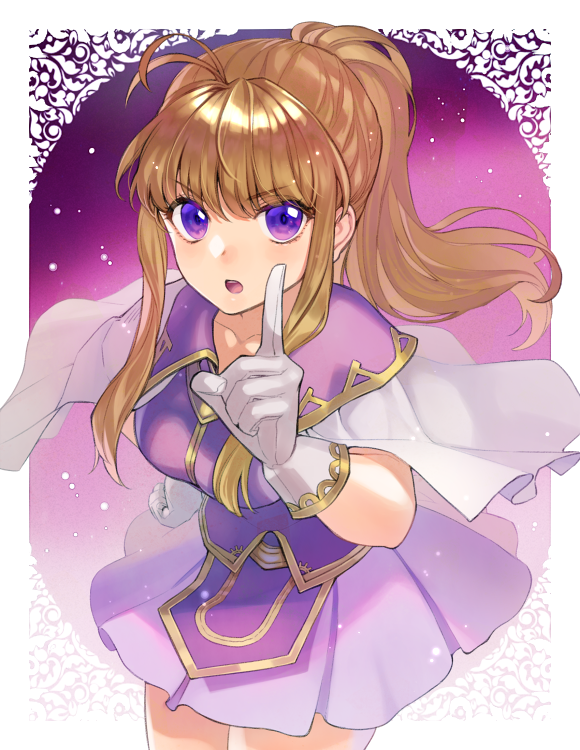 1girl, ahoge, blonde_hair, breasts, clarine_(fire_emblem), eyebrows_visible_through_hair, fire_emblem, fire_emblem:_the_binding_blade