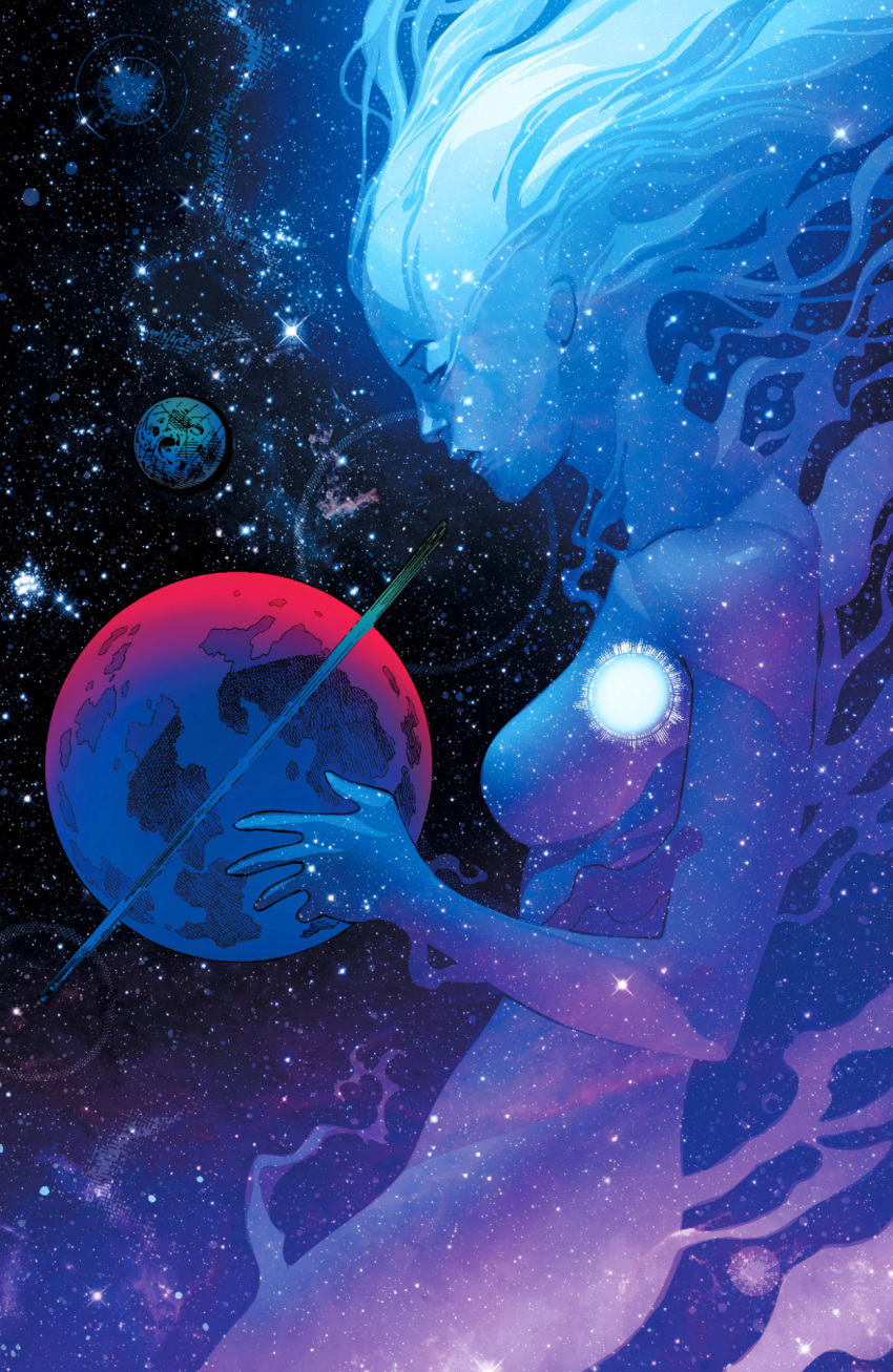 cosmic, giantess, kitty_pryde, marve, planet, space, stars, x-men
