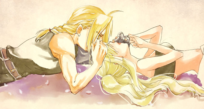 edward_elric, error, fullmetal_alchemist, hoshino_hitsuki, ninn, winry_rockbell, yellow_eyes