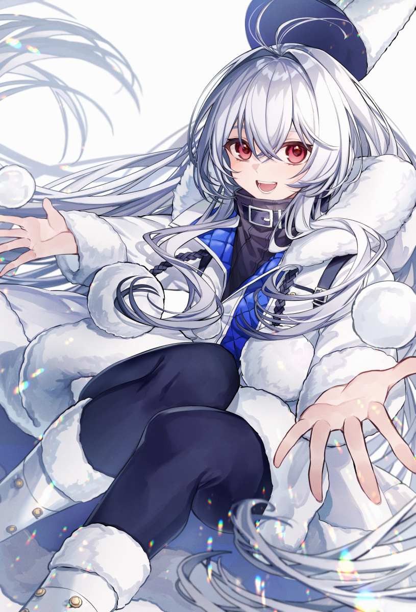 1girl, ahoge, azur_lane, bangs, belt, belt_buckle, black_legwear, brown_eyes