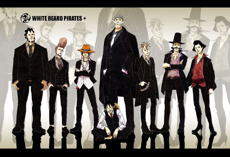beads, beard, belt, edward_newgate, facial_hair, flower_sword_vista, formal, ghost_in_the_shell_lineup