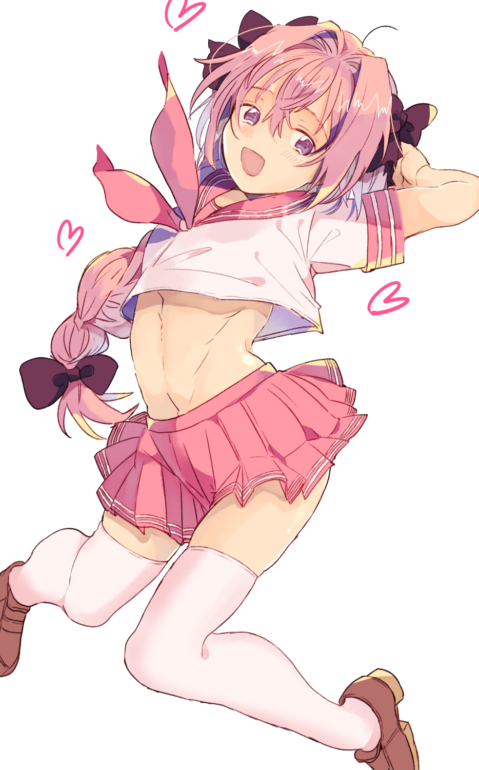 1boy, amana_raika, astolfo_(fate), fate/grand_order, fate_(series), hair_between_eyes, highres, long_braid