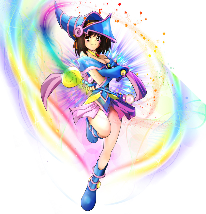 absurdres, cosplay, dark_magician_girl, highres, huge_filesize, superheroine_haruhi, suzumiya_haruhi, suzumiya_haruhi_no_yuuutsu, yu-gi-oh!