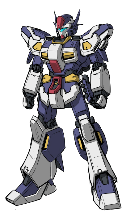 char's_counterattack, clenched_hands, fusion, gundam, jegan, looking_ahead, mecha, missile_pod