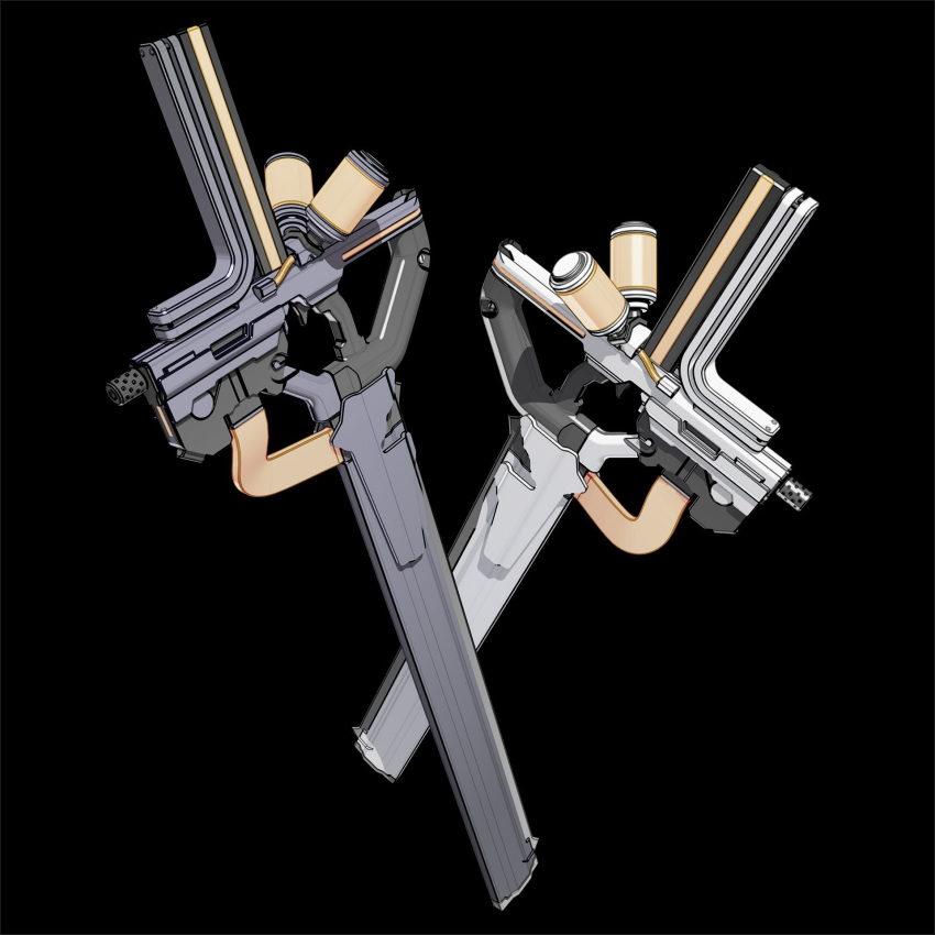 3d, black_background, cancell, energy_gun, gun, highres, no_humans, original