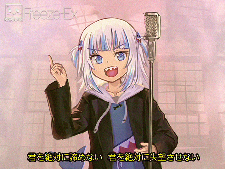 1girl, artist_name, bangs, black_jacket, blue_hair, blunt_bangs, collarbone, cosplay