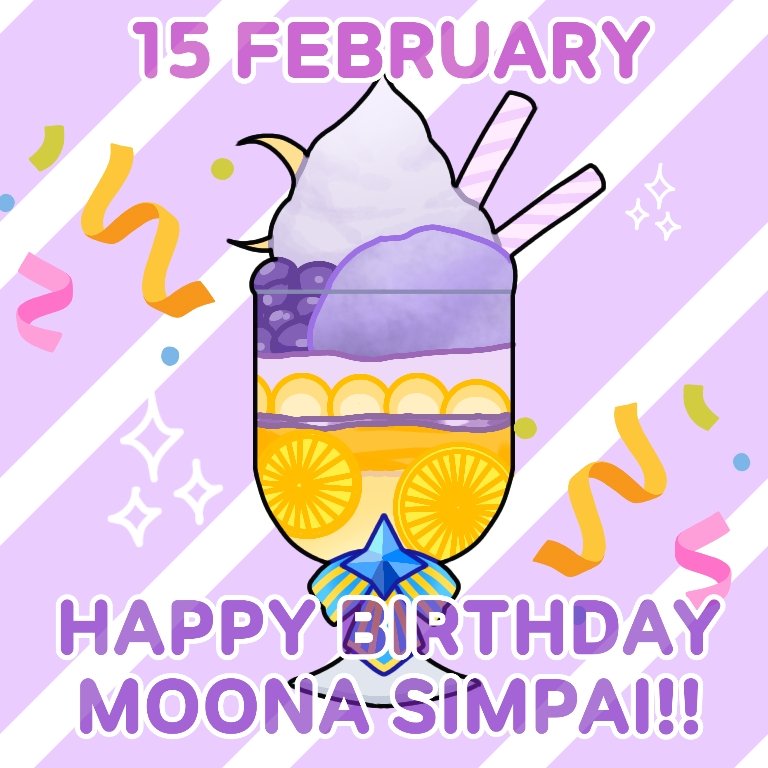 character_name, crescent, drinking_straw, english_commentary, happy_birthday, hololive, hololive_indonesia, indonesian_commentary