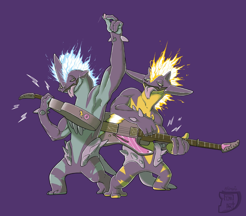 arm_up, commentary, english_commentary, fang, francesco_di_mauro, gen_8_pokemon, highres, holding
