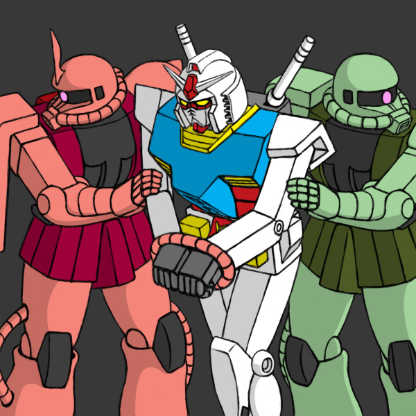 80s, arrest, cuffs, gundam, handcuffs, mecha, mobile_suit_gundam, oldschool