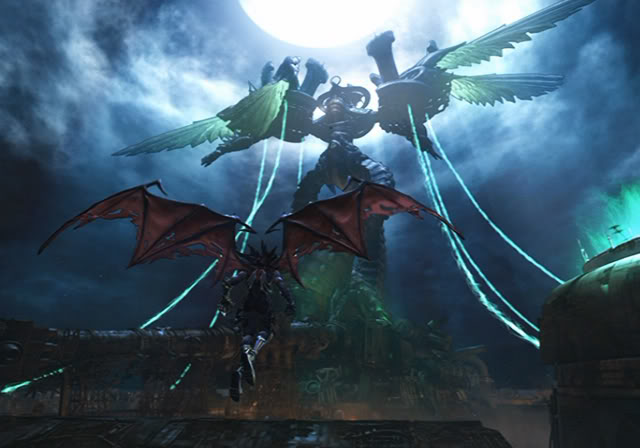 chaos, demon, dirge_of_cerberus_final_fantasy_vii, final_fantasy, final_fantasy_vii, lifestream, midgar, omega