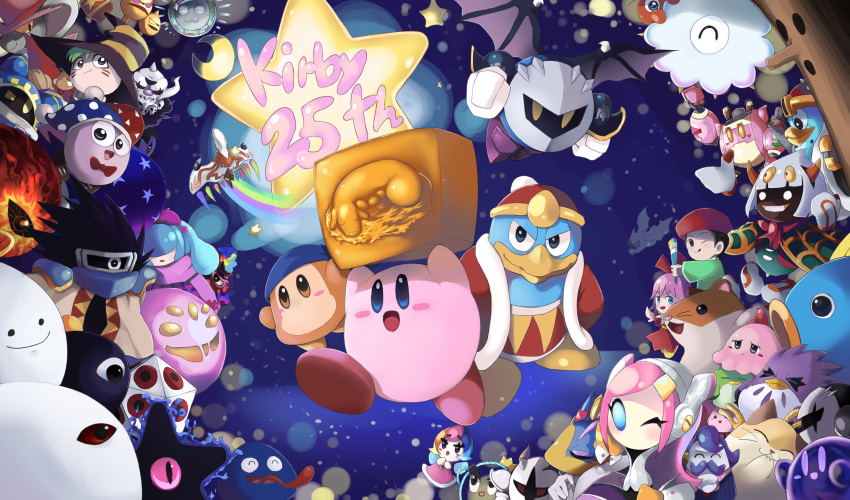 :3, ^_^, absurdres, adeleine, android, animal_ears, anniversary, annotation_request