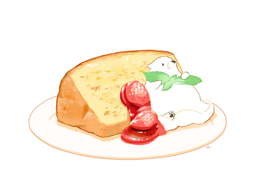 artist_name, bear, cake, chai, commentary, cream, food, fruit