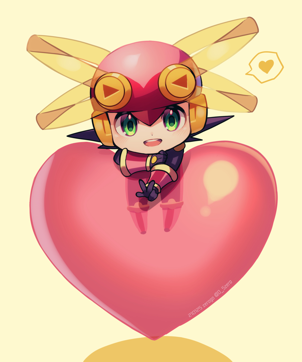 1boy, :d, artist_name, black_hair, blush, bodysuit, chibi, commentary_request