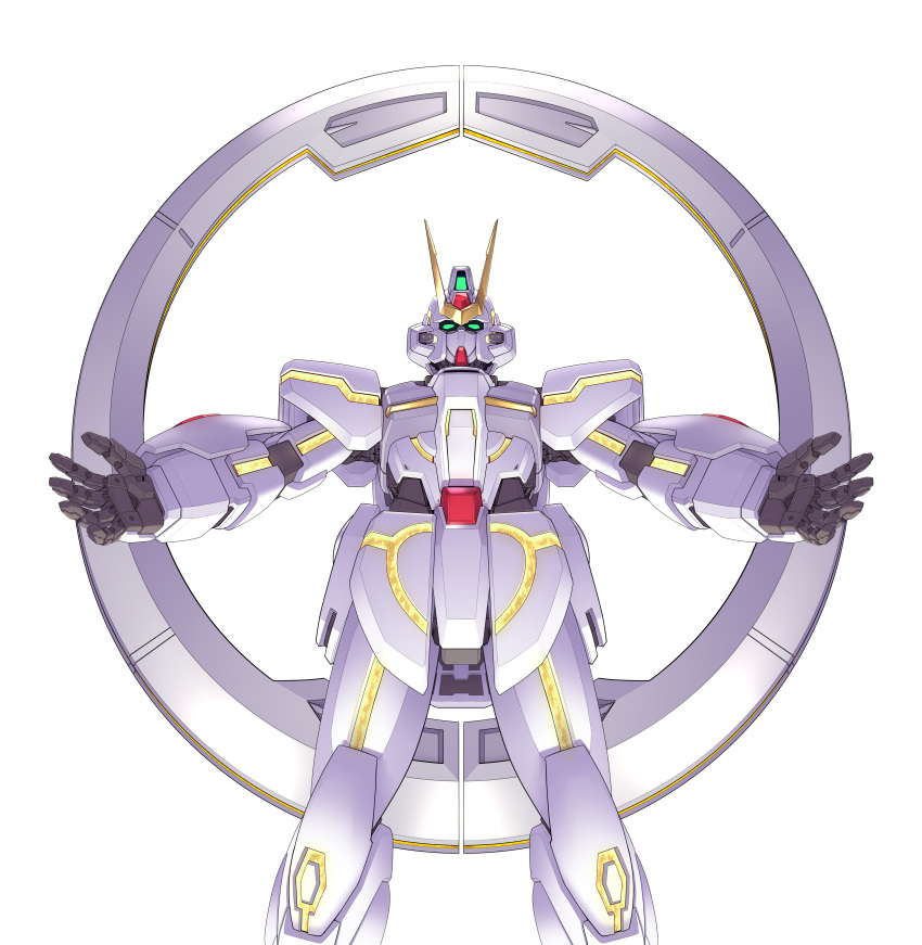 absurdres, blue_eyes, gundam, gundam_seed, gundam_seed_c.e._73:_stargazer, gundam_stargazer, highres, looking_ahead
