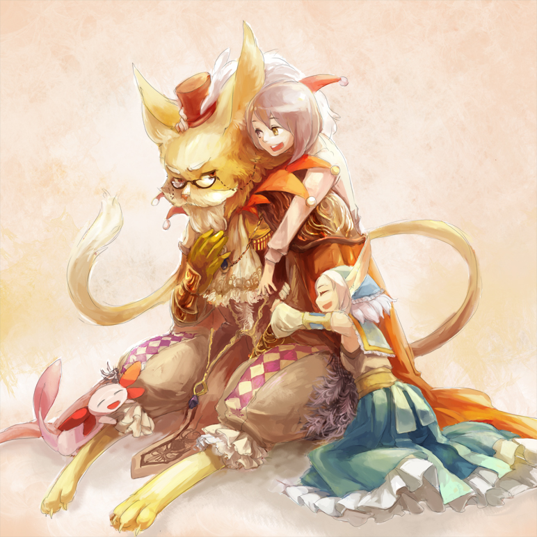 barefoot, bunny_ears, feet, furry, glasses, hug, nemu_(isaya), nemu_(pixiv)
