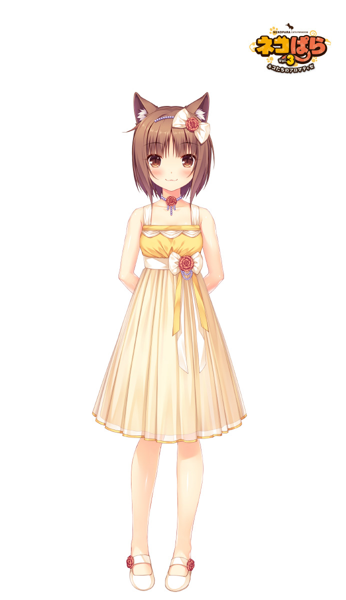 animal_ears, azuki_(nekopara), cat_ears, cat_girl, cat_tail, highres, nekopara, sayori_(neko_works)