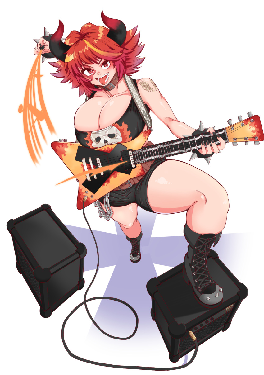 1girl, alternate_costume, bangs, belt, black_footwear, black_pants, bluecandy, breasts