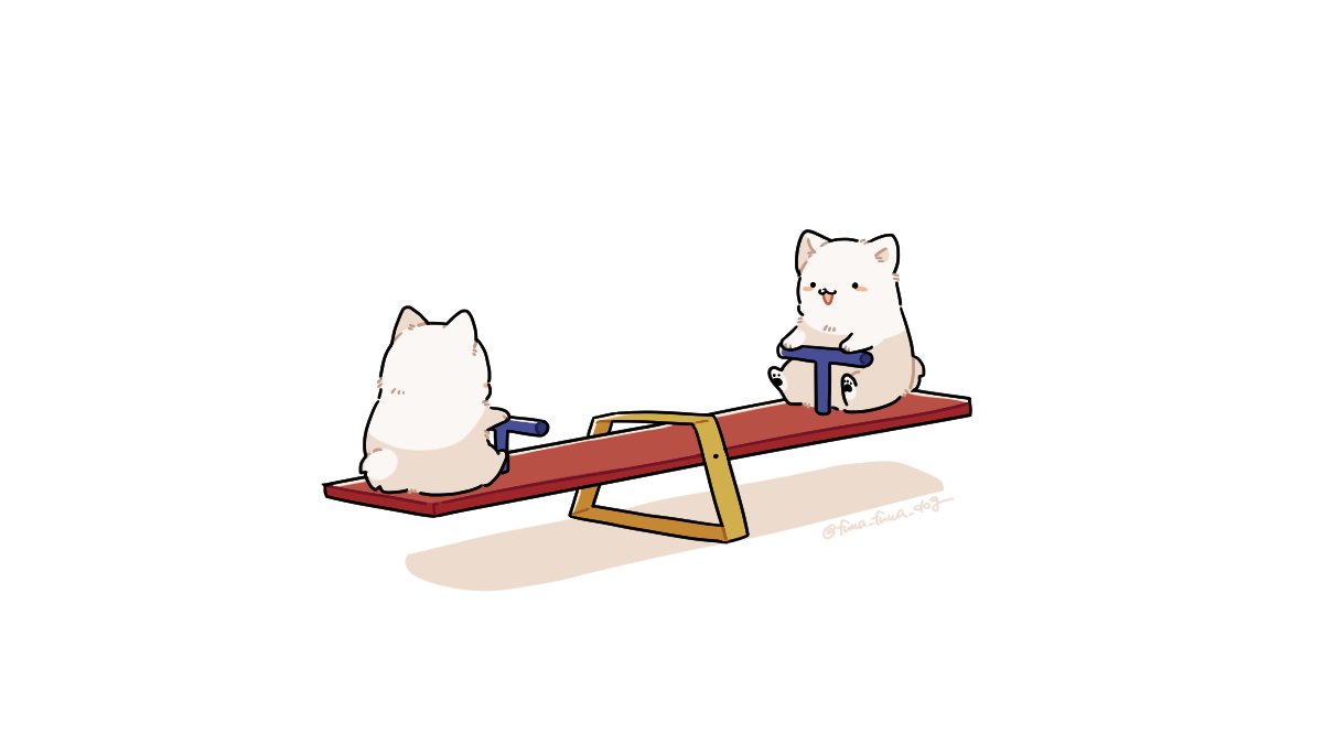 :3, animal, animal_focus, artist_name, black_eyes, blush_stickers, dog, facing_away