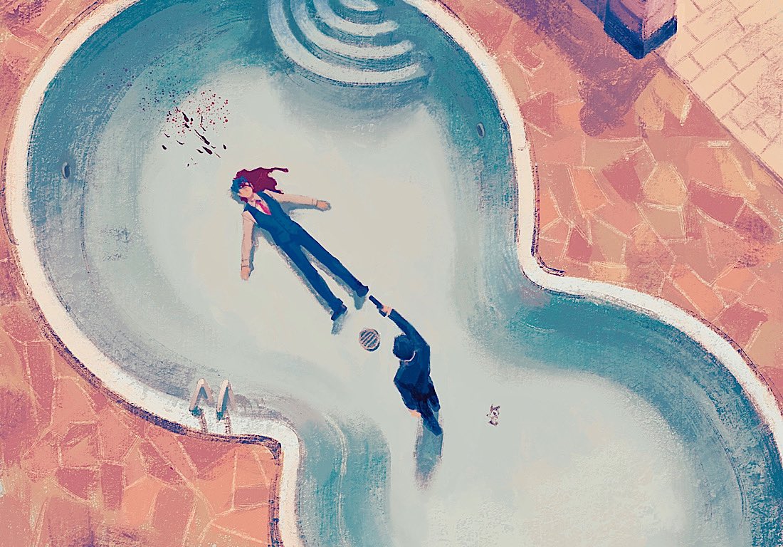2boys, adam_(sk8), blood, blood_on_face, blood_splatter, death, drain_(object), empty_pool