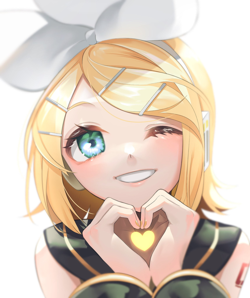 1girl, backlighting, bangs, blonde_hair, bloom, blue_eyes, blurry, bow