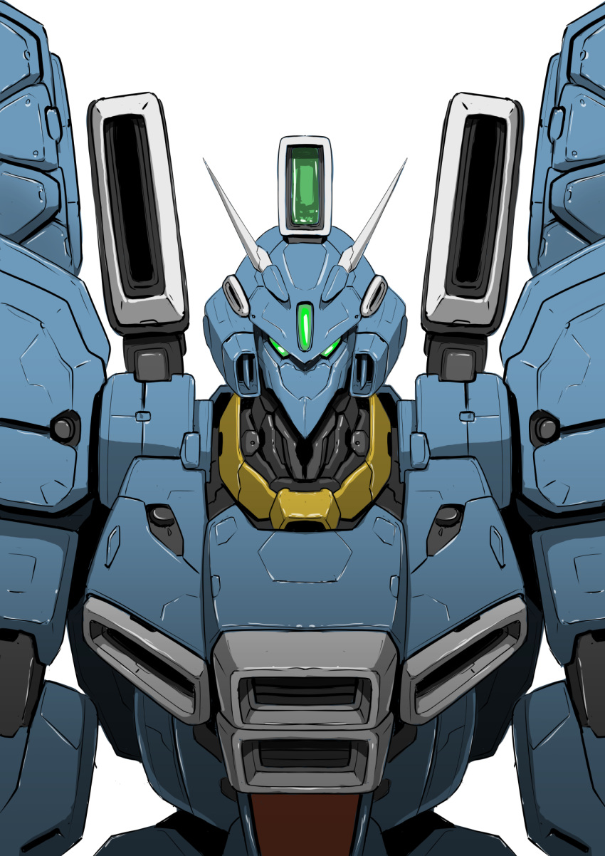 gatakk, green_eyes, gundam, gundam_mk_v, gundam_sentinel, highres, looking_at_viewer, mecha