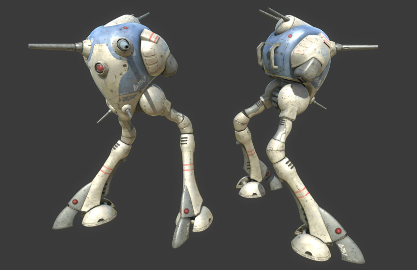 3d, choujikuu_yousai_macross, comparison, cyclops, damaged, dirty, dual_persona, energy_cannon