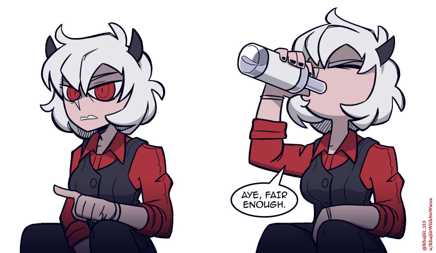 1girl, ahoge, alcohol, black_vest, bob_cut, bottle, bracelet, closed_eyes