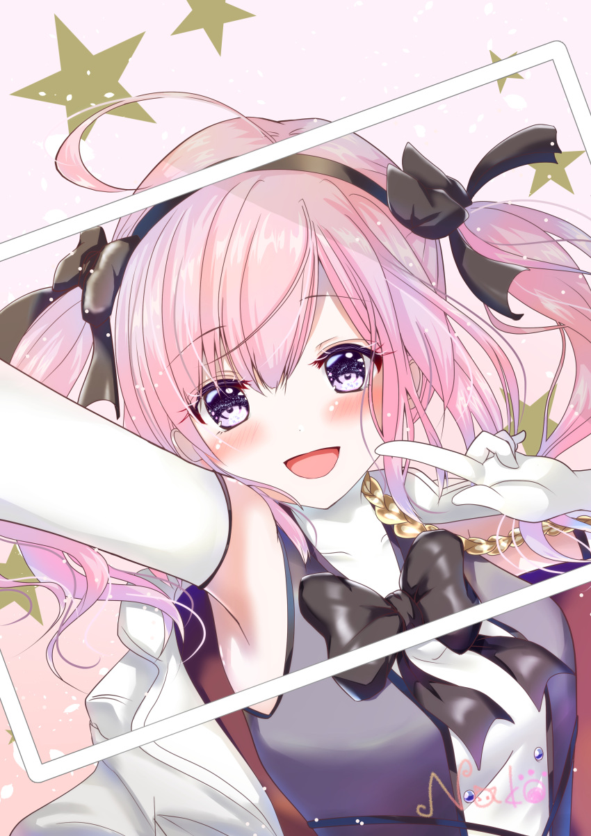 1girl, absurdres, ahoge, azur_lane, bangs, blush, breasts, commentary_request