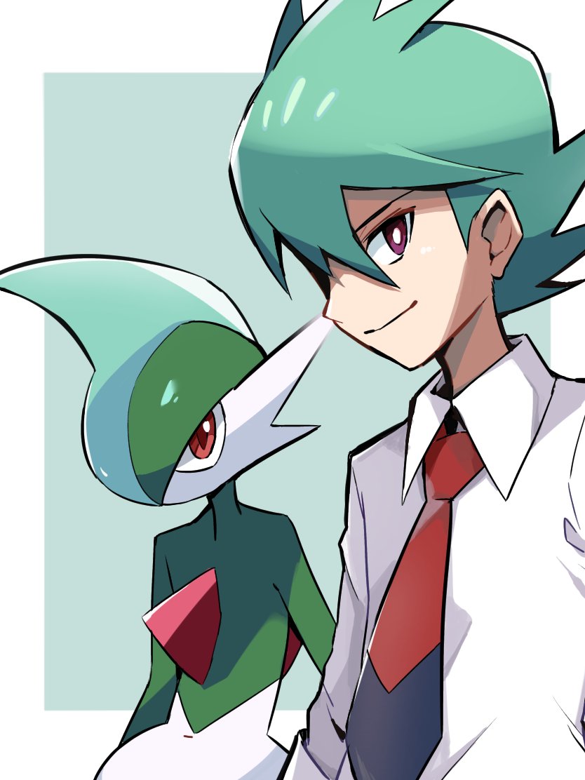 1boy, ayo_(ayosanri009), bangs, border, bright_pupils, closed_mouth, collared_shirt, commentary_request